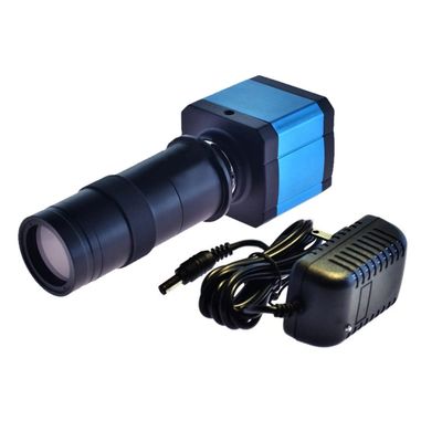 Lab Microscope Accessories Microscope Digital Eyepiece camera-14MP HDMI H_D USB Digital Industry Video Microscope Camera Set with 100X C-Mount Lens
