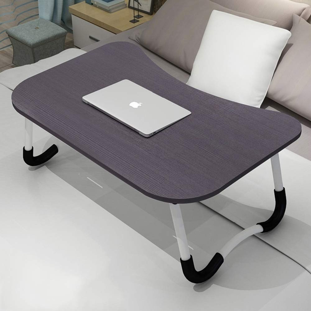 5JJJLOOOPP Laptop Table Dormitory Desk Folding Work Table Gaming Desk PC Portable Study Workstation Bedside Tray Bed Sofa Floor Q 60x40x28cm(24x16x11inch)