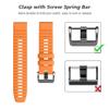 RORFFK For Fenix 8 Watchbands 22mm Band For Fenix 7/Fenix 6 Pro/Fenix 5/Fenix 5 Plus/Forerunner 935/Forerunner 945/Approach S60/Quatix 5 Watchband(Orange) view 3