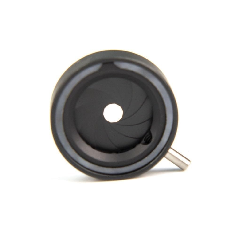 JOEBO Microscope Kit 1-12mm Magnification Diameter Optical Iris Diaphragm Metal Zoom Optical Aperture for Microscope M4 Adapter Microscope Lens Adapters