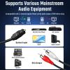 192kHz DAC Digital to Analog Audio Converter 7ft/2.1m Digital Audio Optical to RCA Cable SPDIF to RCA Converter with Built-in Audio Amplifier Chipset for HDTV, DVD, Blu-Ray Players view 3