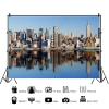 15x10ft New York City Backdrop Manhattan Cityscape Lake NYC Office Building Skyscraper America Urban New York Party Decoration Supplies Photography Kids Adult Portrait Photo Studio Props view 2