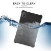 Case for Blackview MEGA 2 / Oscal Pad 100 Tablet 12 inch,Soft Silicone Protector Cover,Kids Friendly,Adjustable Stand Tablet Cover,4 Corners Thicken Shockproof,Black view 2