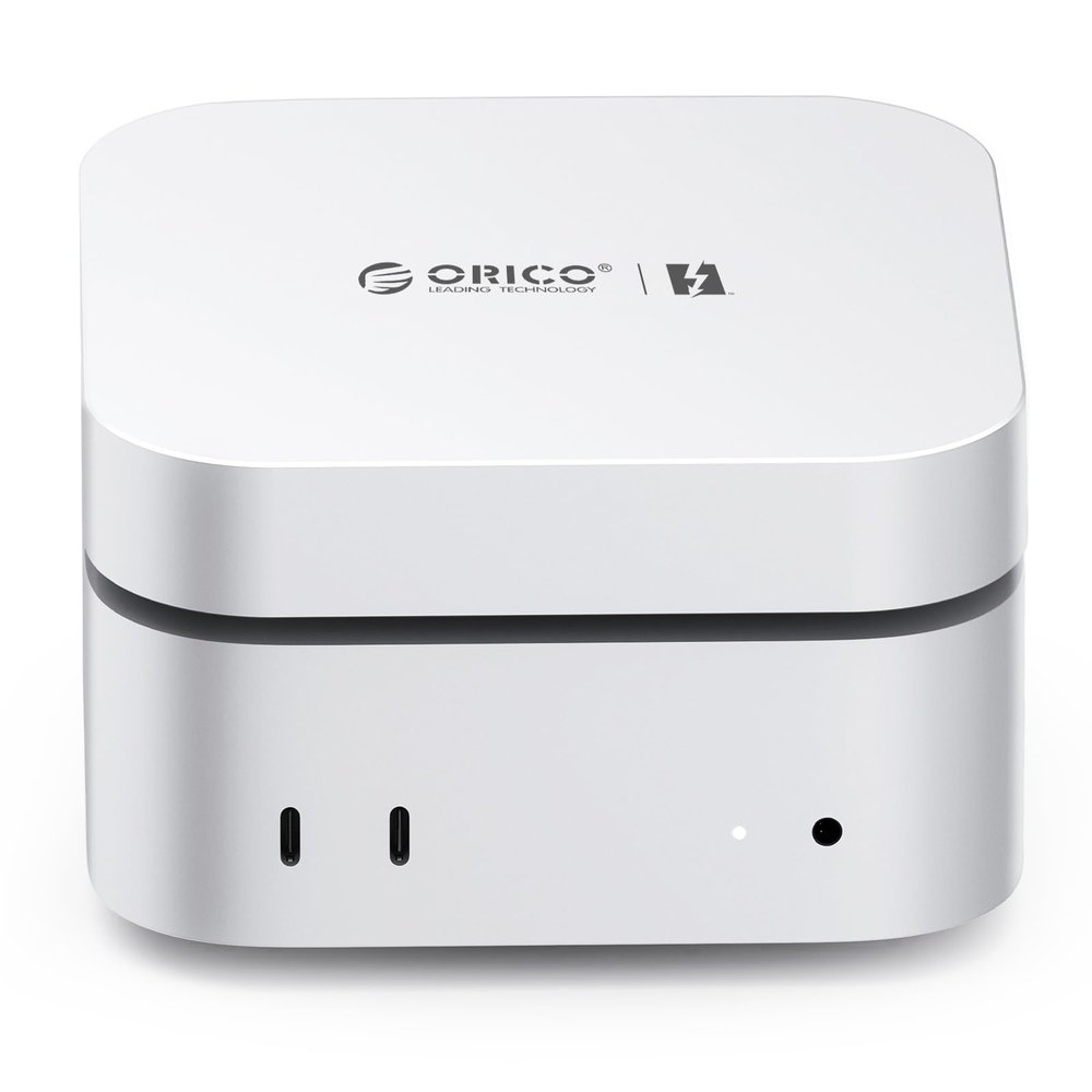ORICO MiniMate TB5 80Gbps 1TB External SSD for Mac Mini M4, Compatible with Thunderbolt5(6000MB/s) for macOS, USB C to USB C Cable(80Gbps), JHL9480 Chip(Only Compatible with Thunderbolt Interface (1TB