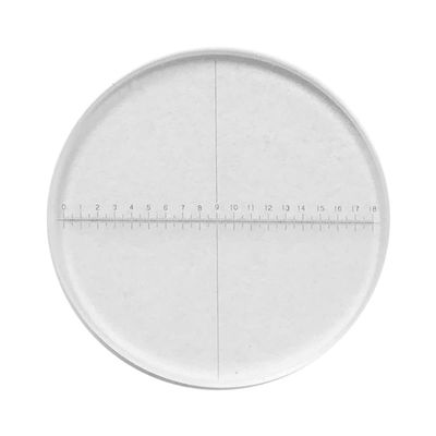 JOEBO Microscope Kit DIV=0.1 Mm Microscope Eyepiece Micrometer Calibration Slide Ocular Reticle Vertical 1-18 Diameter 20 Mm Microscope Lens Adapters