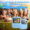 Kids Instant Print Camera 2025, 32GB Memory, Dual Lens with 2.4-Inch Screen and 1080p HD, Nice Gift for Boys and Girls Ages 4-13, Ideal for Toddlers and Teenagers (Blue) view 4