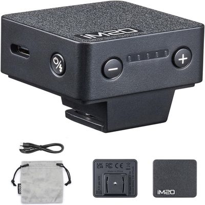 Godox Flash Godox iM20 Mini Flash - Camera Flash GN 15, 5 Power Levels, IM 20 Mini Manual Flash for Nikon/Canon/Sony zv1/Sony zve10 /Ricoh gr3/Fuji f1-400 Full-Power Flashes