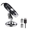 JOEBO Microscope Kit 1600X Digital Microscope Camera 3in1 Type-C USB Portable Electronic Microscope Microscope Lens Adapters(1600X 3 in 1 USB) view 1