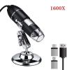JOEBO Microscope Kit 1600X Digital Microscope Camera 3in1 Type-C USB Portable Electronic Microscope Microscope Lens Adapters(1600X 3 in 1 USB) view 2
