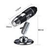 JOEBO Microscope Kit 1600X Digital Microscope Camera 3in1 Type-C USB Portable Electronic Microscope Microscope Lens Adapters(1600X 3 in 1 USB) view 3