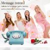 Irfora Audio Message Book Voice Record Wedding Phone Customized with Voiail Wishes Suitable for Bridal Shower Birthday Party Baby Shower Anniversary Engagement view 3
