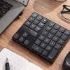 flexman 35 Keys Cordless Numeric Keypad, 2.4G USB Cordless One Handed Gaming Keyboard Silent Number Pad for Home Computer, Notebook, Laptop Desktop, PC view 3