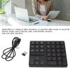 flexman 35 Keys Cordless Numeric Keypad, 2.4G USB Cordless One Handed Gaming Keyboard Silent Number Pad for Home Computer, Notebook, Laptop Desktop, PC view 4