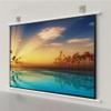 XOMSFKB Manual Projector Screen Pull Down 40" 50" 60", Ceiling Wall Mount Projection Screen Outdoor Home Theater Movie Screen, Wrinkle-Free(4:3,40inch) view 1