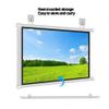 XOMSFKB Manual Projector Screen Pull Down 40" 50" 60", Ceiling Wall Mount Projection Screen Outdoor Home Theater Movie Screen, Wrinkle-Free(4:3,40inch) view 4