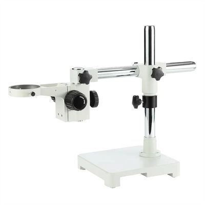 UHRLGHS Microscope Accessories Kit Adjustable 14KG Microscope Single Boom Stand Stable Stereo Microscopio Stand 76MM Focus Rack Holder for Binocular Trinocular Microscope Slides