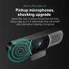 Irfora SeeUp Mini 3-in-1 Webcam with Speaker & Microphone & Cover 1080P Camera Desk USB Plug & Play 5 Meters Pickup Distance Video Conference Camera for Live Streaming/Meeting/Skype/Online view 3