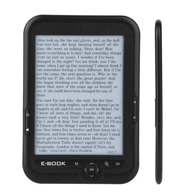 EBOOK Reader EInk 6 Inch 16GB Black for Convenient Reading Experience (8G)