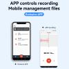 Irfora AI Voice Recorder 64GB Audio Recorder App Control Intelligent STT Engine Real-time Transcribe and Translate Summarize Empowered by ChatGPT Port 60 Languages Compatible with iOS & Android 10hrs view 2