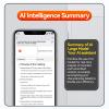 Irfora AI Voice Recorder 64GB Audio Recorder App Control Intelligent STT Engine Real-time Transcribe and Translate Summarize Empowered by ChatGPT Port 60 Languages Compatible with iOS & Android 10hrs view 4