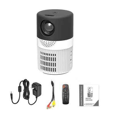 Irfora YT400 LED Video Projector Home Theater Movie Player Mini Projector Portable Clear Projector