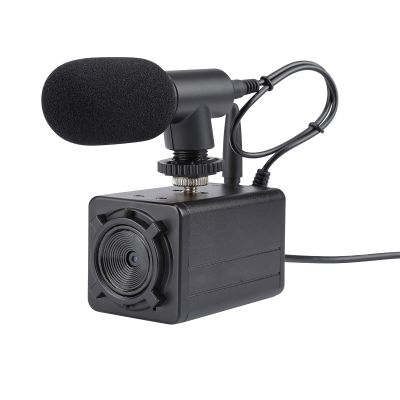 4K HD Camera Computer Camera USB Webcam CMOS IMX415 Image Sensor 9X Optical Zoom Manual Auto-Focus Comaptible with Window XP/7/10 Linux Android with Microphone Remote Controller for Video Conference