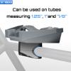 STARGEAR Starlink Mini Mount, Anti-Theft Tube Aluminum Alloy Bar Mount with Secure Lock Fits Round Rail Diameter 0.87'' 1'' 1.25'', Starlink Mini Accessories for Car Roof Rack, RV, Yacht Railing view 2