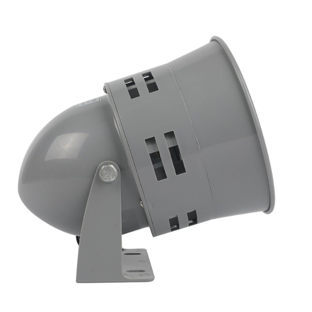 Boxonly Horn Alarm Siren Outdoor Security Wind Screw Motor Alarm Horn Siren 116 Decibels Wired Loud Horns Sirens for Home Industrial Fireproof AC110/220V/12v/24v