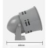 Boxonly Horn Alarm Siren Outdoor Security Wind Screw Motor Alarm Horn Siren 116 Decibels Wired Loud Horns Sirens for Home Industrial Fireproof AC110/220V/12v/24v view 3
