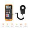 Irfora Digital Illuminance Meter Manual 200 to 200,000 Lux LCD Photometer Portable Handheld Luxmeter with Peak Measurement Intensity Tester for Industrial Lab Plants view 4