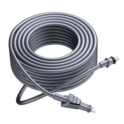 Oreilet Cable 100Ft, 30M Flat High Performance Cable Replacement, Satellite Extension Cord Network Cable, IP68 Water, Satellite Internet Accessory,