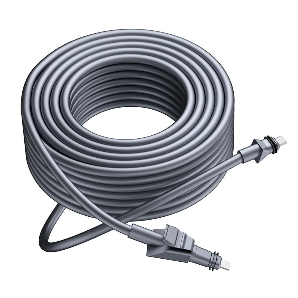 Oreilet Cable 100Ft, 30M Flat High Performance Cable Replacement, Satellite Extension Cord Network Cable, IP68 Water, Satellite Internet Accessory,