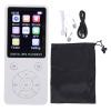 Music Player Cordless BT 1.8 Inch Screen 5 Hours Playback Hi Fi Sound Portable MP3 Music Player for Running Jogging Cycling with Music Playback, Voice Recording, Radio (White) view 1
