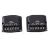 2pcs Car 2 Way Speaker Frequency Divider 12V 60W High Frequency Capacitors Black Universal view 1