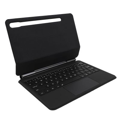 GOWENIC Magnetic Keyboard Case for Tab S7 S8 S9 S9FE, 500mAh Floating Cantilever Stand Keyboard Case with Multi Touch Trackpad and Pencil Holder
