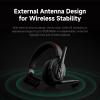Accsoon Como SE Wireless Intercom Headset System Full-Duplex 2.4GHZ 1312FT Range 30H, 5 Person Team Communication Headset Intercom with Noise Cancellation for Filming Shoot Gruop Talk (1 Host) view 3
