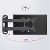 JOMRTS Monitor Stand Full Motion Adjustable Wall Mount Articulating Arms Swivel Tilt Extension Rotation,Single Monitor Wall Mount for Most 10-27" Monitors Within 33.0 lbs view 3
