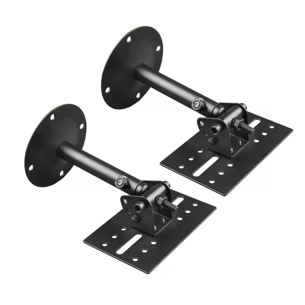 JOMRTS Speaker Stand Speaker Wall Mount Hanger Professional Stage Card Package Audio Hanger Home Theater Surround Hangers Conference Speaker Bracket 1 Pair Studio Monitor Stands