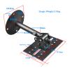 JOMRTS Speaker Stand Speaker Wall Mount Hanger Professional Stage Card Package Audio Hanger Home Theater Surround Hangers Conference Speaker Bracket 1 Pair Studio Monitor Stands view 2