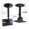 JOMRTS Speaker Stand Speaker Wall Mount Hanger Professional Stage Card Package Audio Hanger Home Theater Surround Hangers Conference Speaker Bracket 1 Pair Studio Monitor Stands view 3