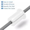 10pcs Silicone Cable Routing Kit for with Silicone Cable Feed Through Bushings, Wall Grommet for Series Cable 0.75in Diameter (White) view 2