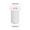 10pcs Silicone Cable Routing Kit for with Silicone Cable Feed Through Bushings, Wall Grommet for Series Cable 0.75in Diameter (White) view 4