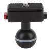 Aluminum Alloy Ball Mount Adapter, Sports Camera Riding Mount Universal Action Camera Quick Release Base Adapter with Ball Heads Mount Locking Buckle, Camera Ball Mount Adapter view 1