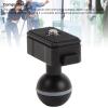 Aluminum Alloy Ball Mount Adapter, Sports Camera Riding Mount Universal Action Camera Quick Release Base Adapter with Ball Heads Mount Locking Buckle, Camera Ball Mount Adapter view 3