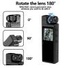 ASHATA Wearable Small Camera with Back Clip, 1080P HD Recorder, Motion Detection, Wearable Camcorder for Outdoor Cycling, Meeting Recording view 4