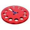 7 x 1/4 Empty Take Up Reel to Reel Hub, Aluminum Alloy 1/4 7 Inch Empty Sound Tape Reel for Recording Open Reel Sound Tape Empty Disc Open Reel Machine (red) view 1