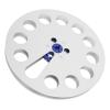 7 x 1/4 Empty Take Up Reel to Reel Hub, 1/4 7 Inch Aluminum Alloy Empty Tape Reel for Recording Open Reel Sound Tape Empty Disc Open Reel Machine (Silver) view 1