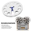7 x 1/4 Empty Take Up Reel to Reel Hub, 1/4 7 Inch Aluminum Alloy Empty Tape Reel for Recording Open Reel Sound Tape Empty Disc Open Reel Machine (Silver) view 2