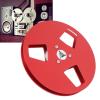 1/4 5 Inch Empty Reel, Aluminum Alloy 3 Holes Nab Universal Opening Machine Part Recording Takeup Reel for Reel to Reel Cassette Players for NAGRA for Studer for TEAC for view 2