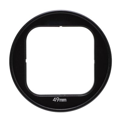 Lens Filter Adapter Ring or 49mm Filters, Aluminum Alloy Lens Filter Holder Protective Frame for Ace Pro Action Camera, Prevents Scratching for Comfortable